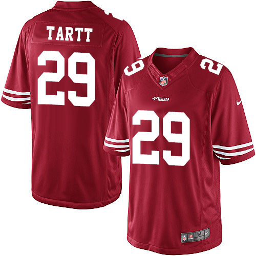 Youth Limited Jaquiski Tartt Nike Jersey Red Home - #29 NFL San Francisco 49ers
